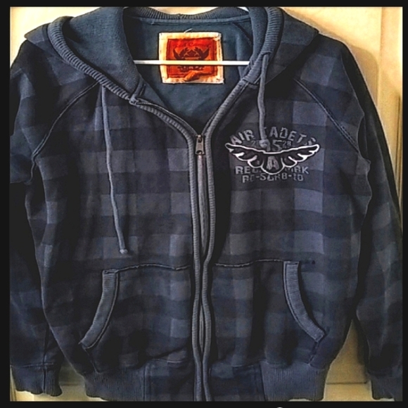 Red Camel Other - 💙RED CAMEL BLUE PLAID LARGE SWEATSHIRT💙